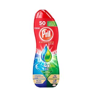 ژل ماشین ظرفشویی پریل مدل Excellence Duo Jel Yag Cozucu حجم 900 میلی‌لیتر