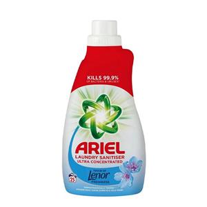 مایع لباسشویی ضدعفونی‌کننده و فوق غلیظ آریل مدل Touch of Lenor Freshness حجم 1 لیتر