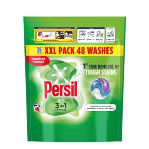 کپسول مایع ماشین لباسشویی پرسیل مدل Bio 3in1 بسته 48 عددی
