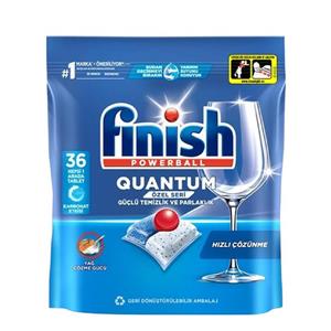 قرص ماشین ظرفشویی فینیش مدل Quantum بسته 36 عددی