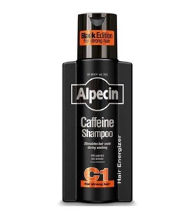 شامپو کافئین آلپسین مدل C1 Black حجم 250 میلی‌لیتر