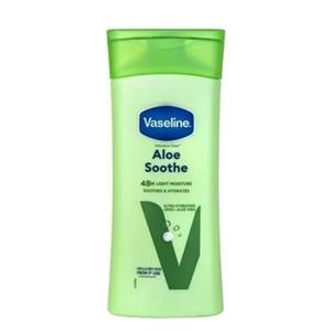 لوسیون بدن آبرسان وازلین مدل Aloe Soothe حجم 200 میل