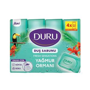 صابون بدن دورو رایحه جنگل بارانی بسته 4 عددی