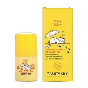 لوسیون ضدآفتاب کودک بیوتی سیلک مدل LOTION حجم 75 میلی لیتر