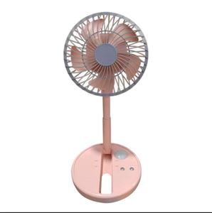 پنکه رومیزی شارژی  با چراغ مطالعه professional mini fan- مدل JR-2215
