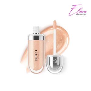 لیپ گلاس شاین دار و براق کیکو Kiko رنگ Natural Beige شماره 02 مدل 3D Hydra Gloss