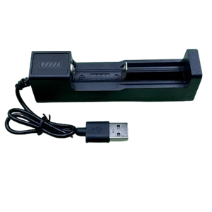 شارژر باتری لیتیوم یون 3.7 ولت تکی با قابلیت قطع خودکار USB