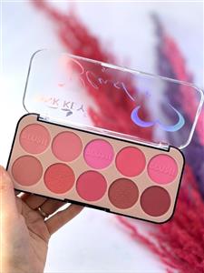 پالت رژگونه 10 رنگ پینک کی PINK KEY