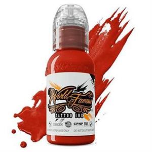 رنگ تاتو فیمس اصلی رنگ MASTER MIKE RED 