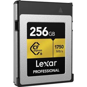 کارت حافظه لکسار Lexar 256GB Professional CFexpress Type B Card GOLD Series