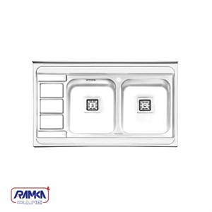 سینک روکار ایلیا استیل مدل 1081