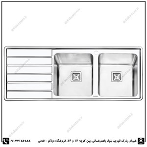 سینک توکار ایلیا استیل مدل 2086