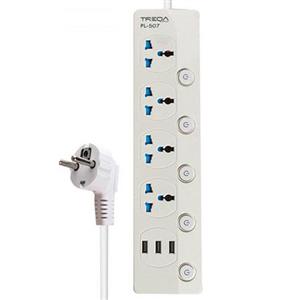 چندراهی برق ترکا مدل PL-507 طول 2 متر