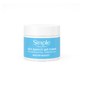 ژل کرم آبرسان سیمپل100 ساعت آبرسانی (Simple Skin Quench Gel Cream)