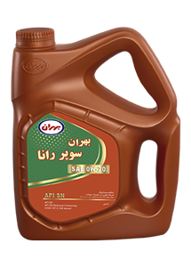 روغن موتور بهران سوپر رانا 0w20 پنج لیتری