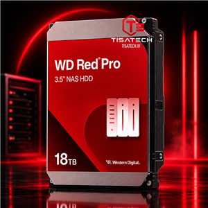 هارد وسترن دیجیتال قرمز پرو 18 ترابایت WD 18TB KFGX red Pro
