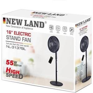 پنکه ایستاده نیولند مدل NL3137BL با ریموت