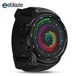 Zeblaze Super Lightweight Smart Thor PRO Watch Smartwatch-Shadow, Android 5.1 Bluetooth 4.0 Quad Core 1GB+16GB 5.0MP 580mAh 3G GPS Smat Watch for Men Black Activity Tracker