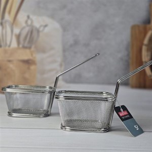 سبد روغن گیر دسته دار استیل برند شنگیا