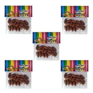 مغز بادام شور نایبی - 40 گرم بسته 5 عددی