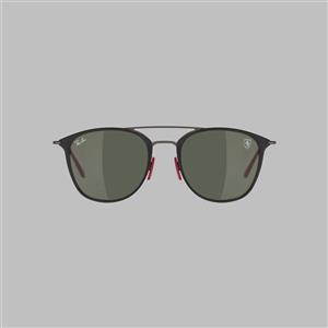 عینک آفتابی خلبانی (Aviator) ری بن مدل 0RB3601-F020-31