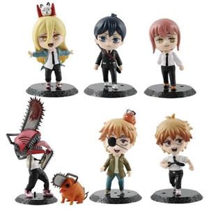 ست ۷ عددی فیگور مرد اره ای Chainsaw Man
