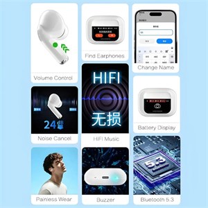 هدفون بلوتوثی مدل Airpods A9 PRO ANC ENC