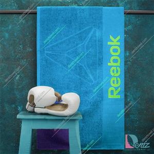 حوله ورزشی Reebok آبی روشن بزرگ