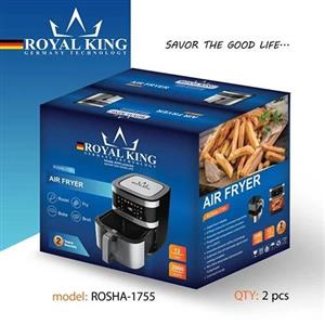 سرخ کن بدون روغن رویال مدل ROSHA-1755 ظرفیت ۱۲ لیتر