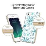 iPhone SE Case Christmas,iPhone 5S Plus, LAACO Beautiful Clear TPU Case Rubber Silicone Skin Cover for iPhone SE / 5 / 5S - Let it snow