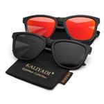 Unisex Polarized Retro Classic Trendy Stylish Sunglasses for Men Women Driving Sun glasses：100% UV Blocking