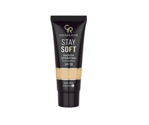 کرم پودر گلدن رز مدل Stay Soft Smooth با SPF 15 حجم 35 میلی لیتر