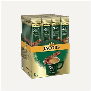 جاکوبز ساشه ای سه در یک Yogun Lezzet یوغون بسته 40 عددی