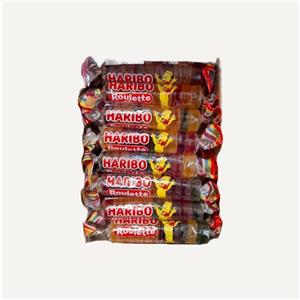 پاستیل رولی میوه‌ای 24 عددی هاریبو  HARIBO Roulette