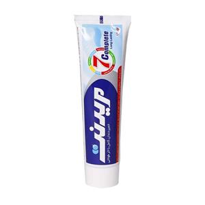 خمیر دندان کامل 7 کاهش دهنده جرم مریدنت مدل Total Care با طعم نعناع وزن 130 گرم