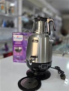 چای ساز سماور برقی 3500 وات 4 لیتری استیل یونیک تکنولوژی آلمان مدل Unique 8046