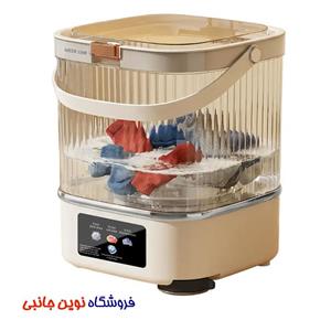 ماشین لباسشویی مینی گرین لاین مسافرتی و تاشو مدل GNWM14PORWH ا Green Lion Mini Wash 12L Portable Washing Machine (تک/عمده)