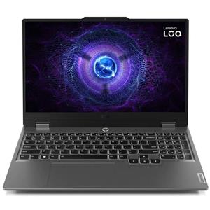لپ‌تاپ لنوو مدل LOQ 15IRX9 با پردازنده Core i7-13650HX و گرافیک RTX4050 6GB، رم DDR5 16GB با فرکانس 4800MHz، حافظه SSD با ظرفیت 512GB، نمایشگر 15.6 اینچ IPS با وضوح FHD و نرخ به‌روزرسانی 144 هرتز، دارای نور پس‌زمینه کیبورد