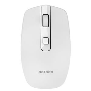 موس بی سیم دو حالته شارژی پرودو Porodo 2.4G Wireless and Bluetooth Rechargeable Mouse 1600DPI PD-WBRM16