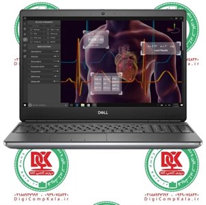 لپ تاپ 15.6 اینچ دل Dell Precision 7550 Intel Xeon W-10885M NVIDIA Quadro RTX 4000 8GB FullHD IPS نسل 10 سری قوی H گارانتی تا 1 سال و فروش اقساطی