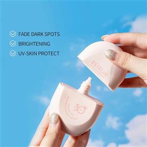 ضد آفتاب روشن کننده استلین صورتی SPF50 بدون سفیدک