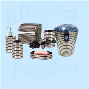 ست سرویس بهداشتی با سطل بادبزنی گیلبرت 6048