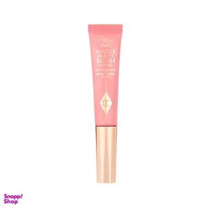 رژگونه مایع پیلو تاک‌ برندشارلوت‌تیلبری پینک پاپ | CharlotteTilburyPillow Talk Matte Beauty Blush Wand