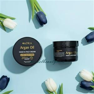 کرم مرطوب کننده روغن آرگان آدرا مدل کاسه‌ای