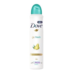 اسپری ضدتعریق داو مدل Go Fresh با رایحه گلابی و آلوئه‌ورا