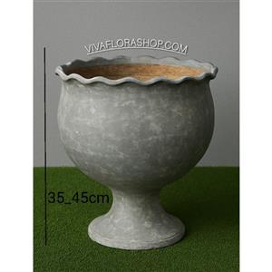گلدان سرامیک پایه دار