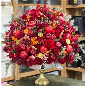 جام گل یلدای رنگین