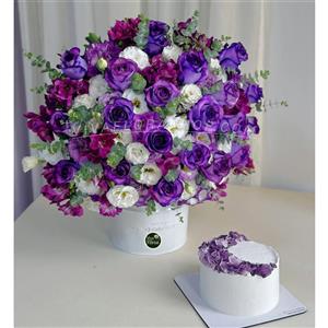 باکس گل و کیک مهر