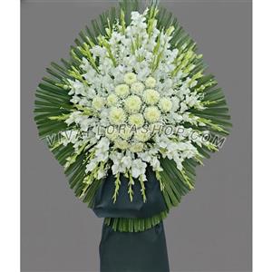 تاج گل یک طبقه ترحیم