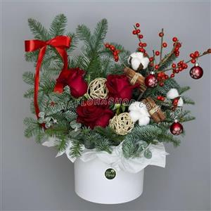 باکس گل کریسمس السا